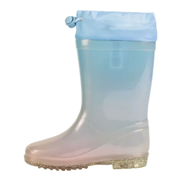 Children's Water Boots Stitch Light Blue