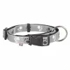 Koera kaelarihm Trixie Silver Reflect Must Hall M/L 35-55 cm