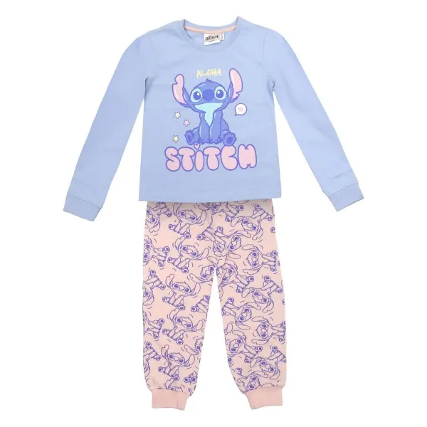 Children's Pyjama Stitch Light Blue