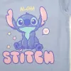 Children's Pyjama Stitch Light Blue