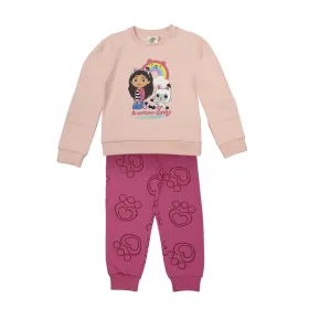 Детский спортивных костюм Gabby's Dollhouse Розовый