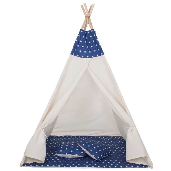 Tipi tent Springos TIP08 dark blue