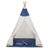 Tipi tent Springos TIP08 dark blue