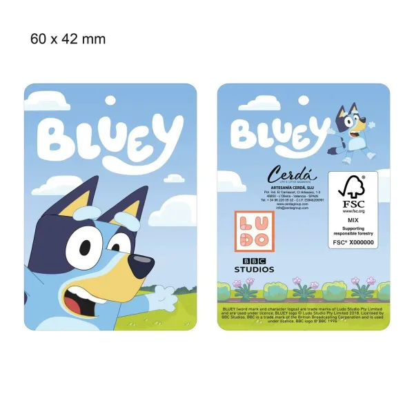 Mājas čībām Bluey Gaiši Zils