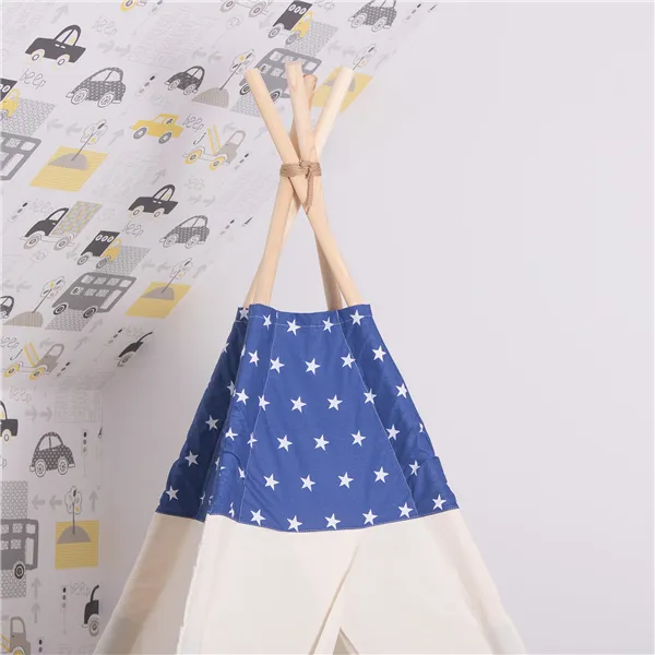 Tipi tent Springos TIP08 dark blue