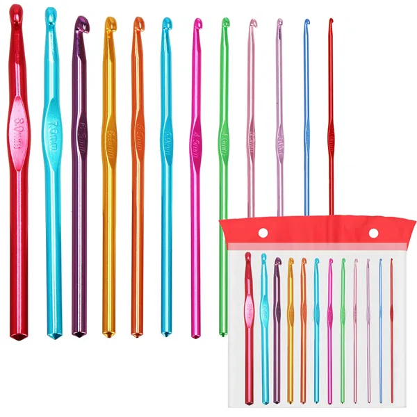 HA7239 CROCHET HOOK SET 12 PCS.