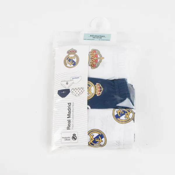 Pack of Underpants Real Madrid C.F. Multicolour