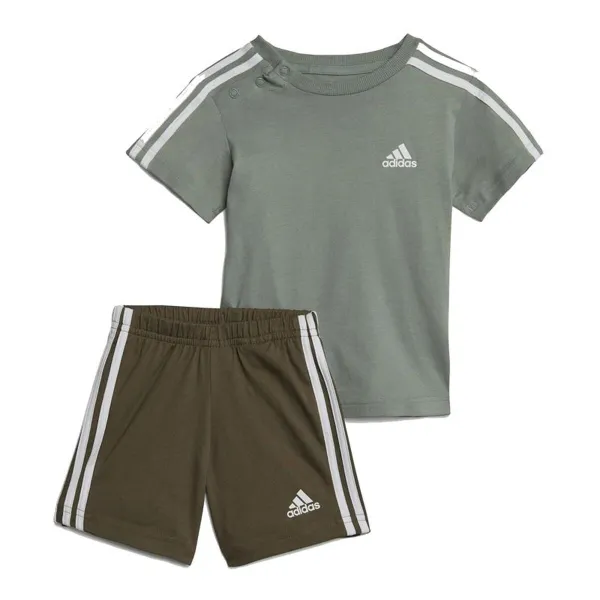 Zīdaiņa Sporta Apģērbs Adidas 3 Stripes Sport Zils