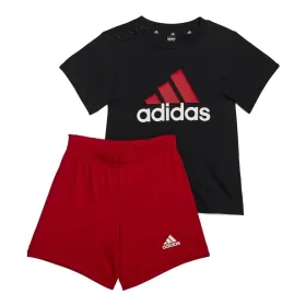 Children's Sports Outfit Adidas Essentials Organic Cotton Multicolour