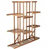 Wooden flower stand Springos 119 cm flower stand with 9 shelves