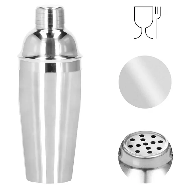 KI0021 BARTENDER SET FOR DRINKS SHAKER 750 ML, 5 ELEMENTS.