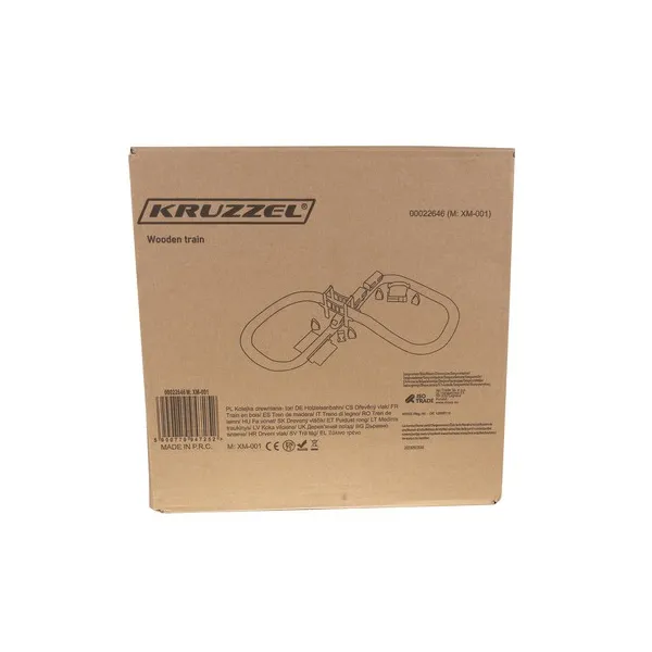 Puinen junarata Kruzzel 22646
