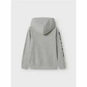 Children’s Hoodie Name It mjusty Nba Wh Unb Ous Grey
