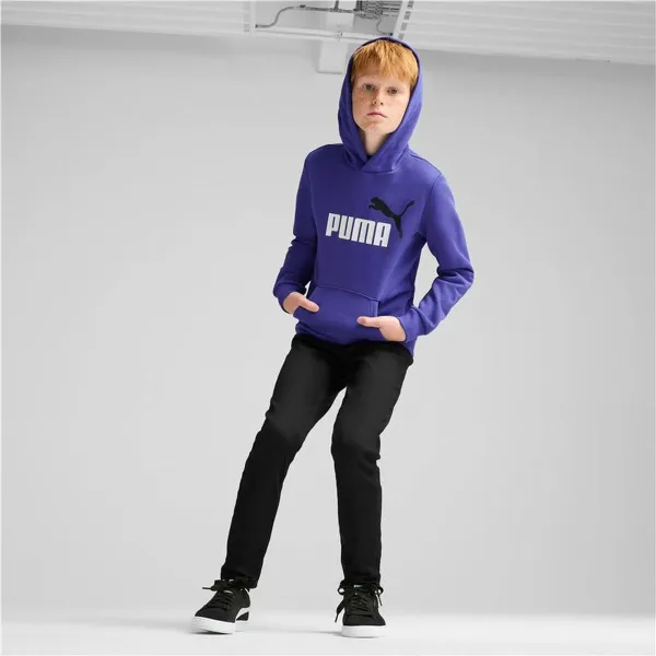 Lasten huppari Puma Essentials+ 2 Col Big Logo Sininen