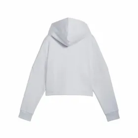 Hooded Sweatshirt for Girls Puma Ess Logo Cropped Hoodie G