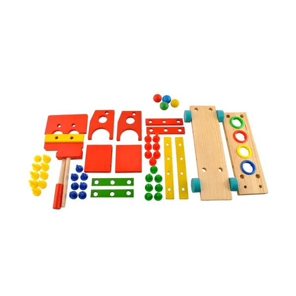 Деревянная обучающая тележка 22372