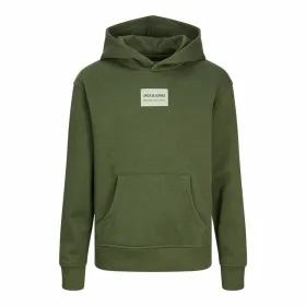 Children’s Hoodie Jack & Jones Jjhakkai Kombu Green
