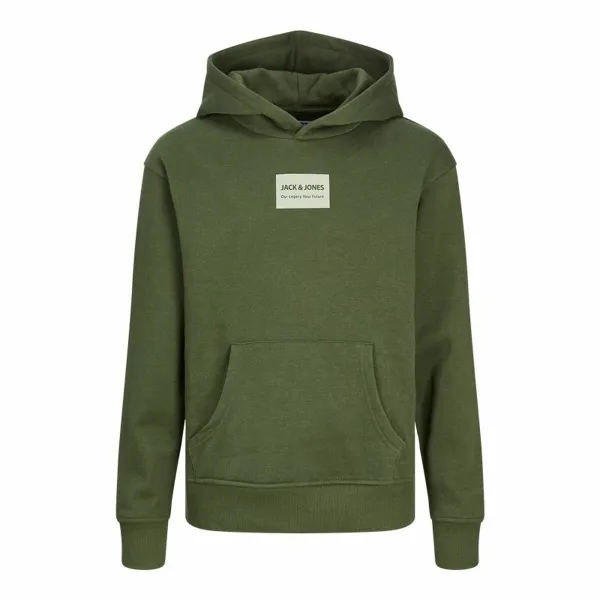 Bērnu Sporta Krekls ar Kapuci Jack & Jones Jjhakkai Kombu Zaļš