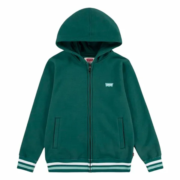 Толстовка с капюшоном детская Levi's Lvb Varsity Оливковое масло