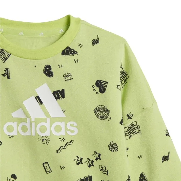 Спортивный костюм для малышей Adidas Bluv Q3 Cset Светло-зеленый