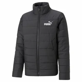 Children's Sports Jacket Puma Essentials Padded Black