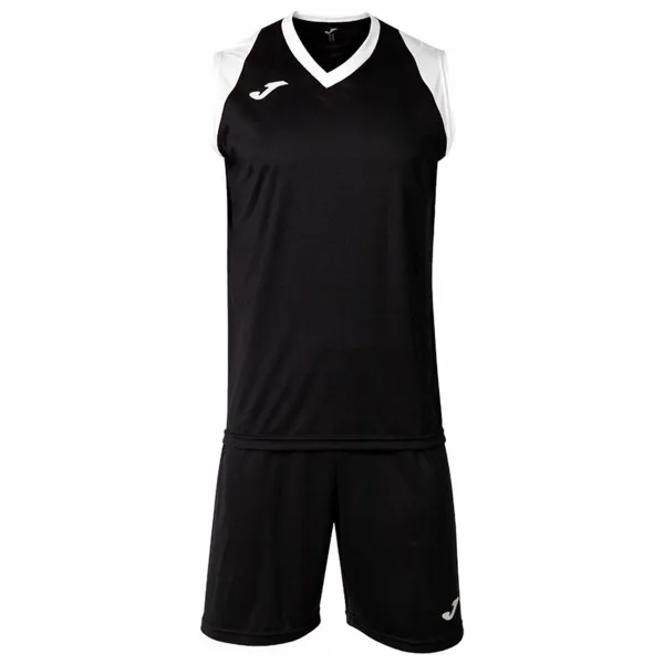 Children's Sports Outfit Joma Sport Final II Black Multicolour 2 Pieces