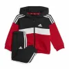 Детский спортивных костюм Adidas I 3S Tib Fl Ts Красный