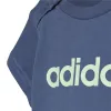 Sportinė apranga kūdikiui Adidas I Lin Co Set Infantil Mėlyna Pilka Spalvotas