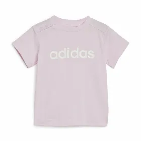Sports Outfit for Baby Adidas I Lin Co Set Grey Pink
