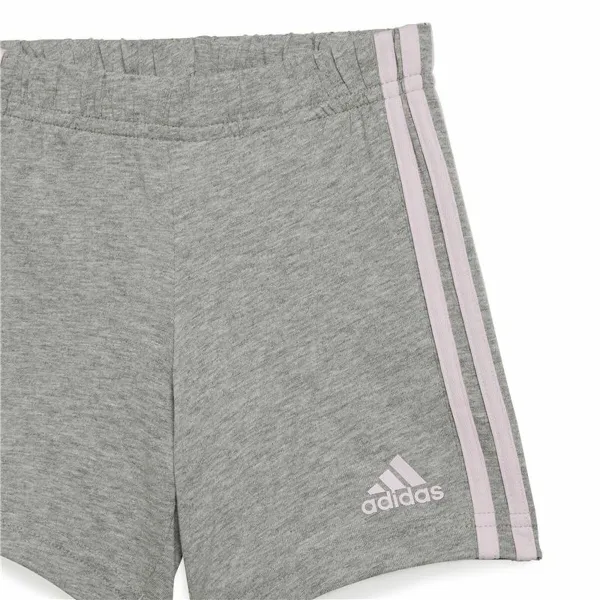 Спортивный костюм для малышей Adidas I Lin Co Set Серый Розовый