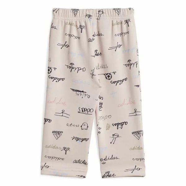 Детский спортивных костюм Adidas Brand Love Jogger Розовый
