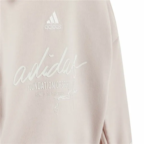 Vaikiškas sportinis kostiumas Adidas Brand Love Jogger Rožinė