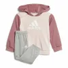 Детский спортивных костюм Adidas Essentials Colorblock Серый Розовый