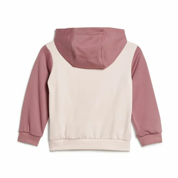 Детский спортивных костюм Adidas Essentials Colorblock Серый Розовый