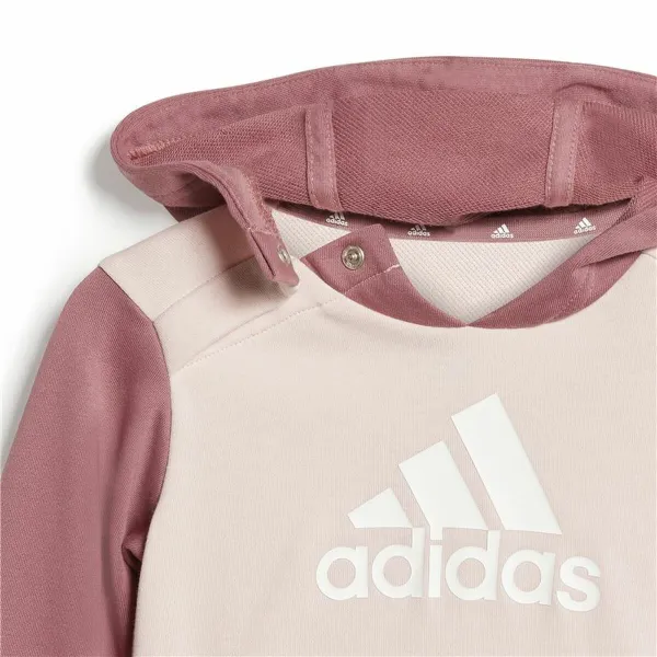 Детский спортивных костюм Adidas Essentials Colorblock Серый Розовый