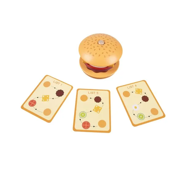 Puidust burger Kruzzel 22673