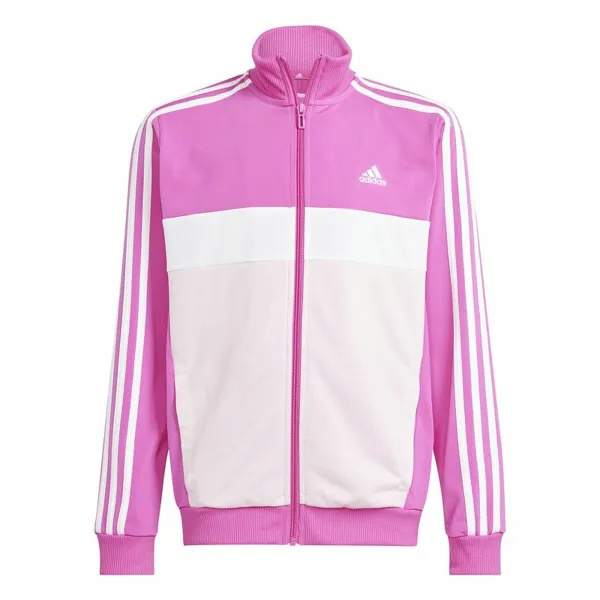 Women's Tracksuit Adidas 3Stripes Tiberio Black Dark pink