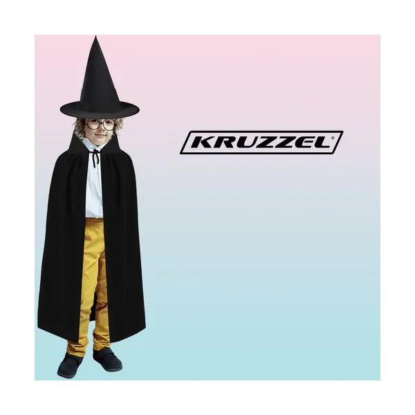 Magician/wizard costume set of 4 Kruzzel 19555