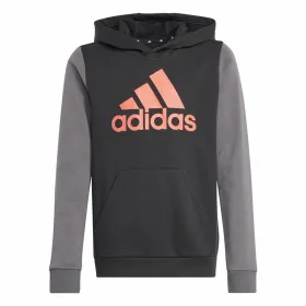 Hooded Sweatshirt for Girls Adidas Essentials Grey