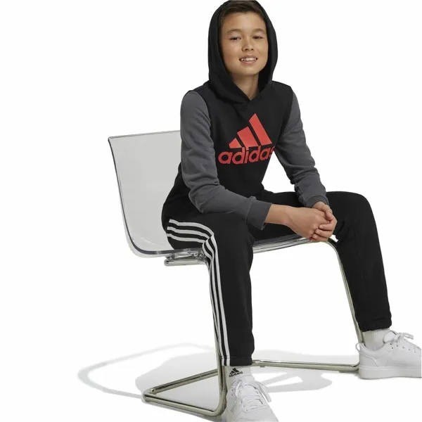 Hooded Sweatshirt for Girls Adidas Essentials Grey