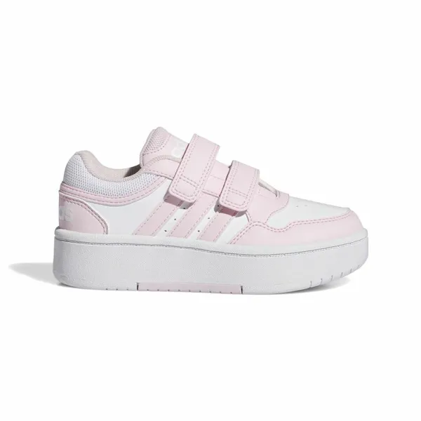 Sports Shoes for Kids Adidas Hoops 3.0 Bold White