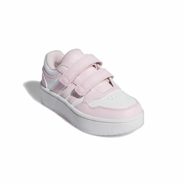 Sports Shoes for Kids Adidas Hoops 3.0 Bold White