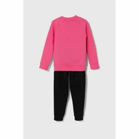 Children’s Tracksuit Adidas Essentials Black Multicolour Pink