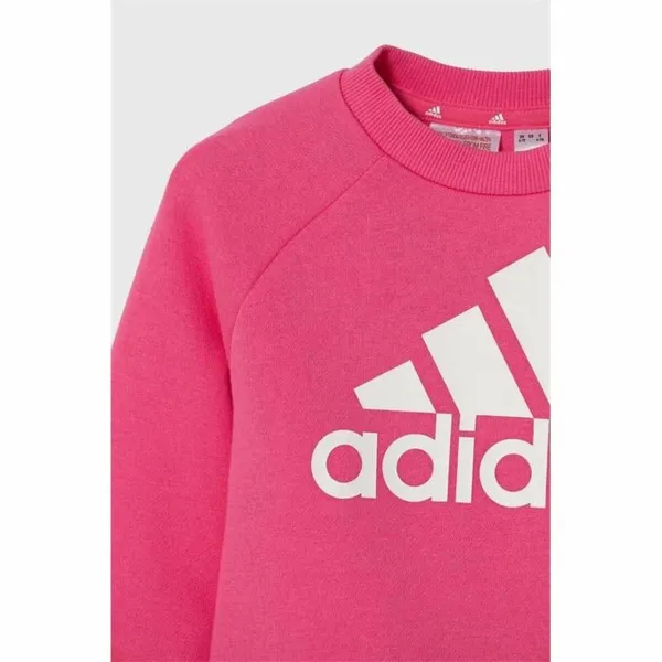 Bērnu Sporta Tērps Adidas Essentials Melns Daudzkrāsains Rozā