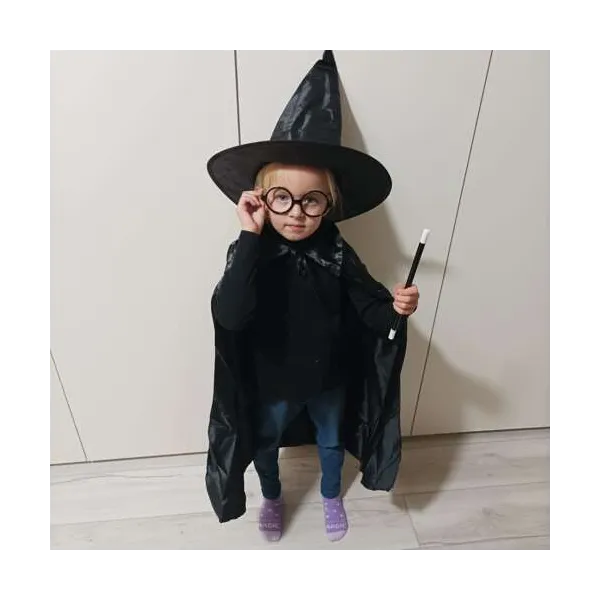 Magician/wizard costume set of 4 Kruzzel 19555