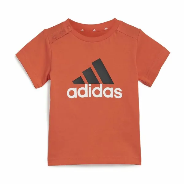 Urheiluasu vauvalle Adidas I Bl Co Set Musta Punainen
