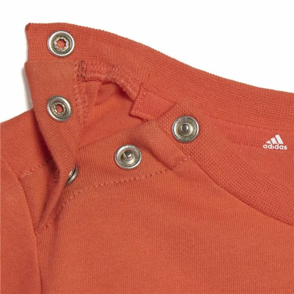 Sports Outfit for Baby Adidas I Bl Co Set Black Red