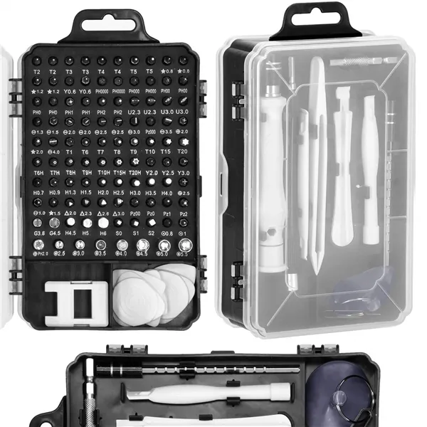 Screwdriver set Springos CS0057 117 elements