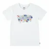 Детский Футболка с коротким рукавом Levi's Lvg Ss Batwing Fill Белый