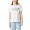 Детский Футболка с коротким рукавом Levi's Lvg Ss Batwing Fill Белый